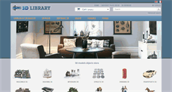 Desktop Screenshot of 3dlibrary.fr